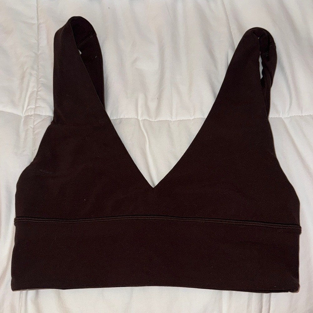 Lululemon Athletica Brown Seamless Bra Intimates